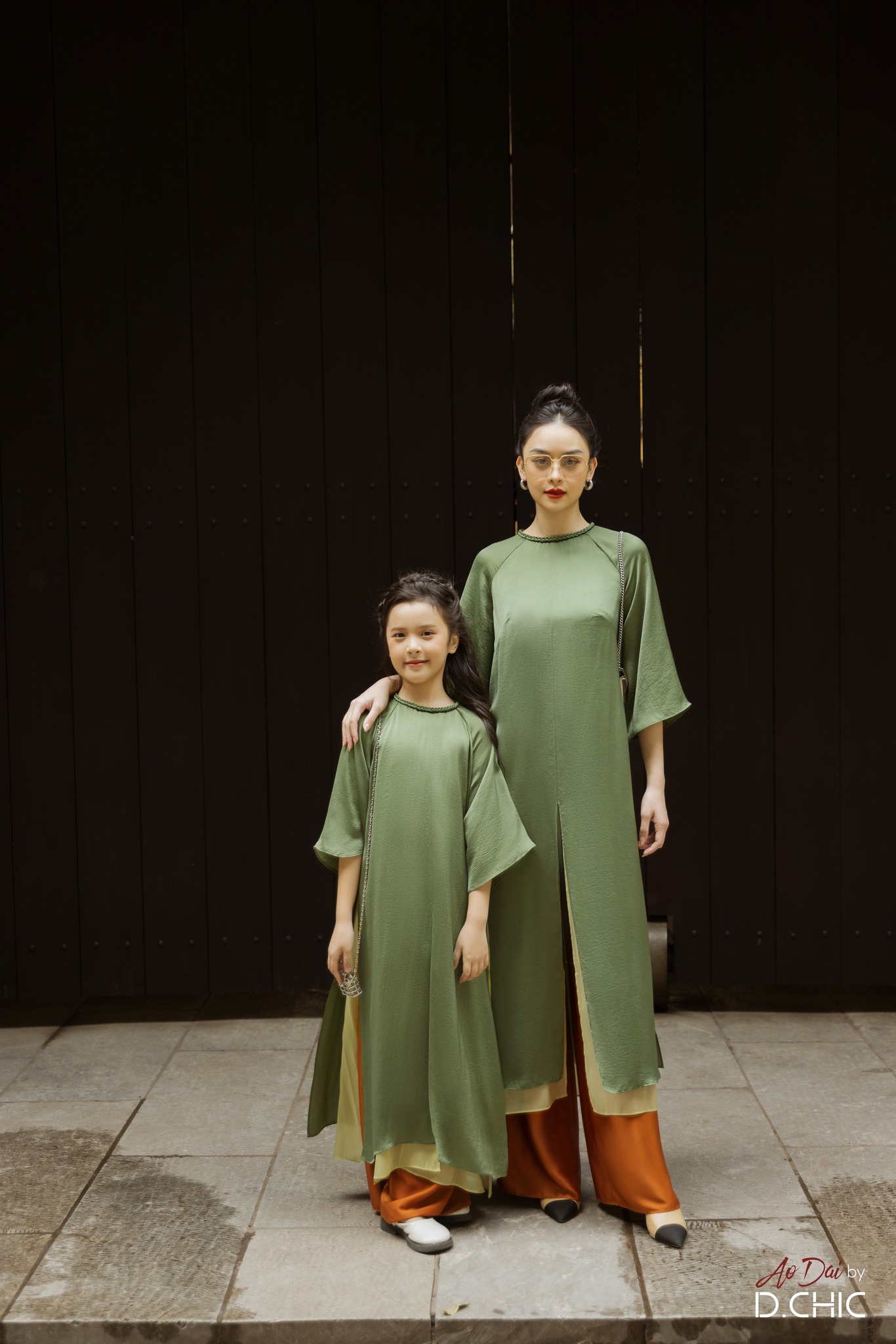 D.CHIC Áo dài Nhã Vi MS: 1832320 KHÔNG BAO GỒM QUẦN LỤA