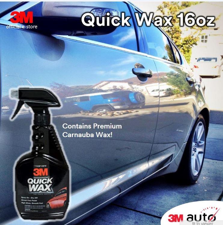 Đánh bóng nhanh sơn xe 3M Quick Wax 473ml