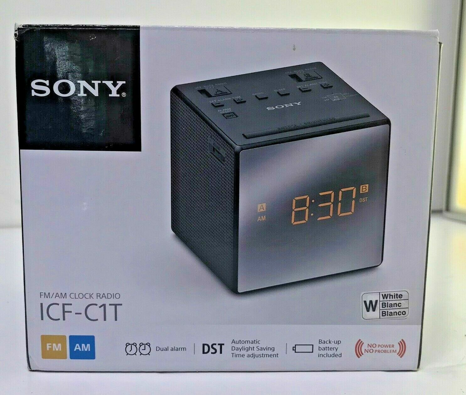 RADIO ĐỒNG HỒ BÁO THỨC SONY ICF-C1T