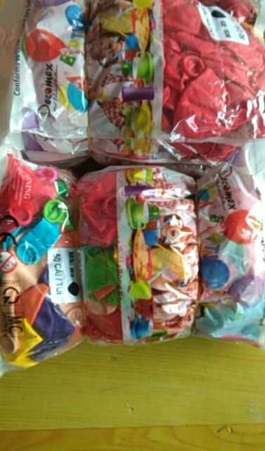 [HCM]10 Bóng trang trí đủ màu