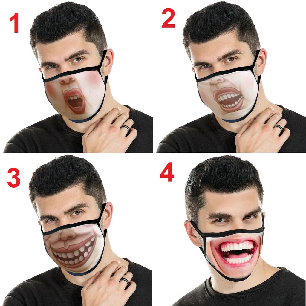 [HCM]Khẩu trang 3D ngộ nghĩnh