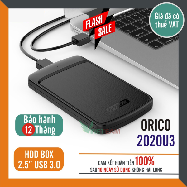 Hdd box - Box ổ cứng - Box hdd Orico 2020U3 - dành cho ổ SSD HDD 25 inch