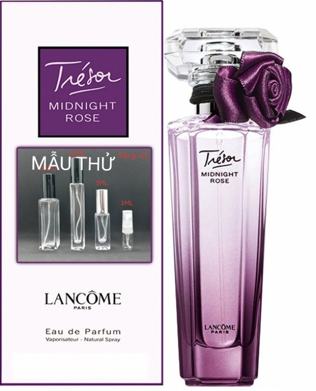 [CAM KẾT CHÍNH HÃNG 1ML-2ML-5ML] Mẫu thử nước hoa nữ Lancome Tresor Midnight Rose Eau de Parfum