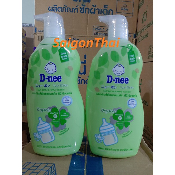 [HCM]Nước rửa bình sữa Dnee chai 600ml - Thái Lan
