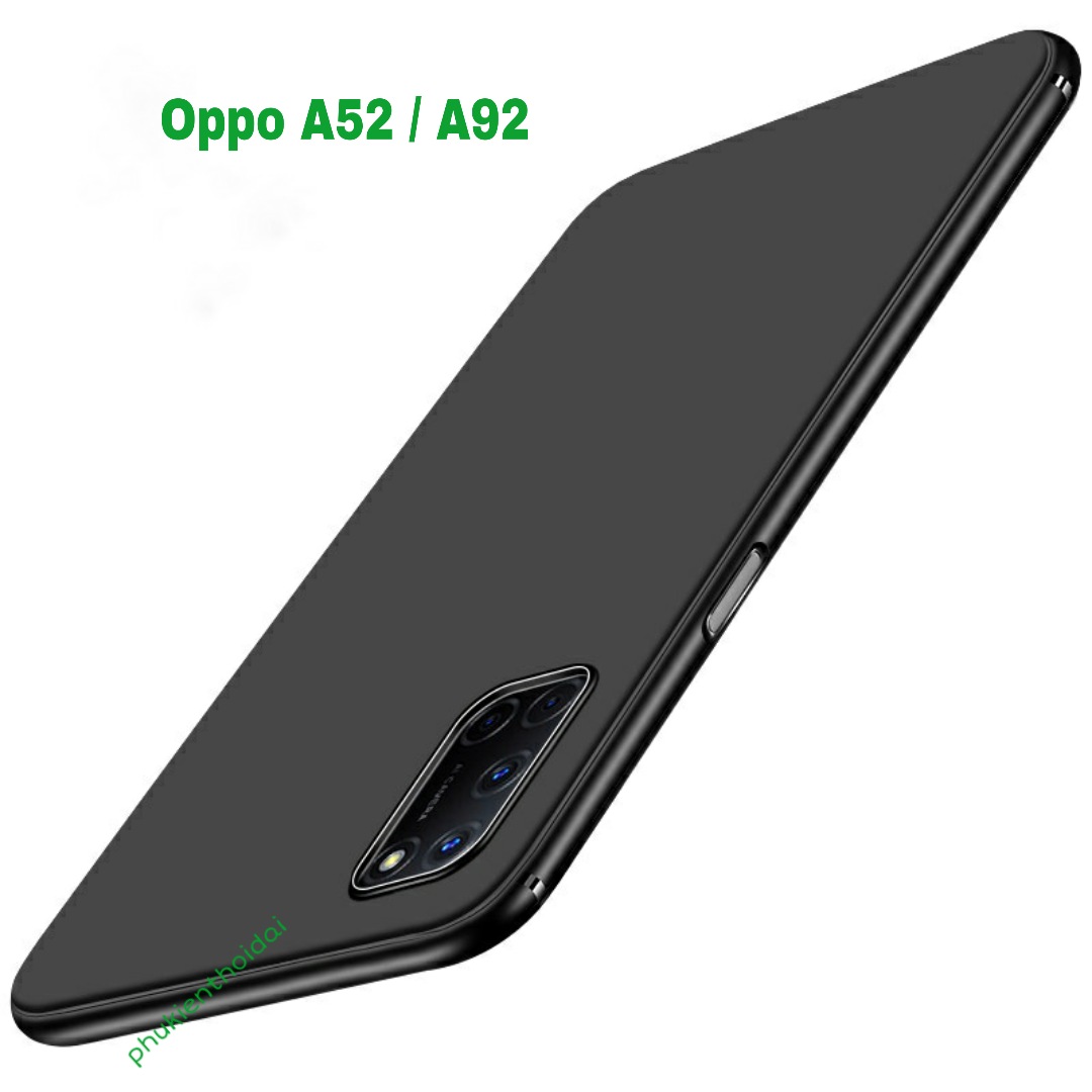 Ốp lưng Oppo A52 / Oppo A92 dùng chung TPU dẻo màu siêu mỏng cao cấp