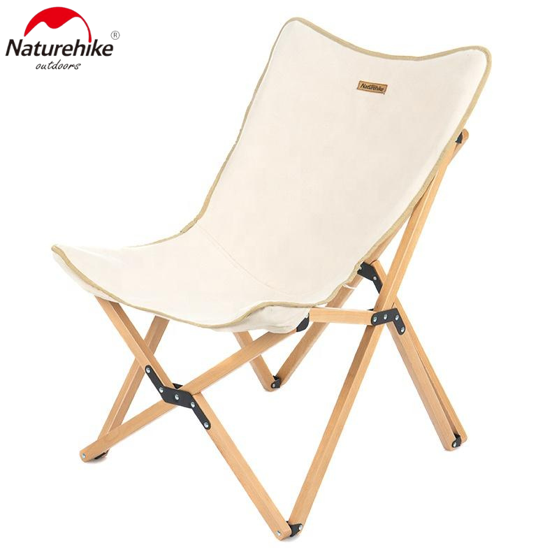 Ghế Xếp Khung Gỗ Gấp Gọn Naturehike Dành Cho Dã Ngoại Du Lịch NH19JJ008