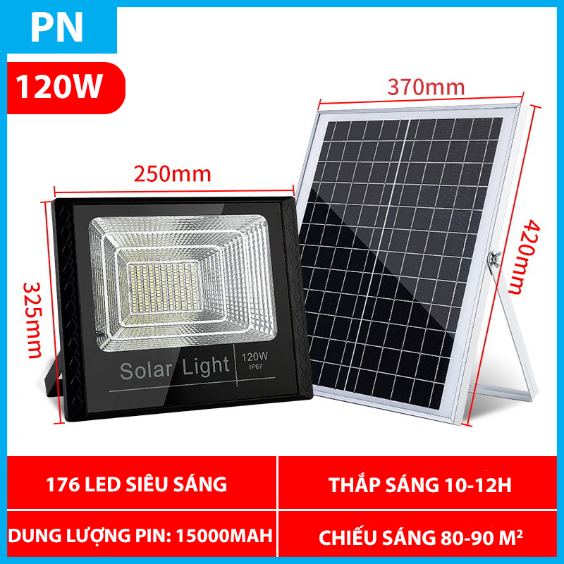 Đèn năng lượng mặt trời Solar Light 120W