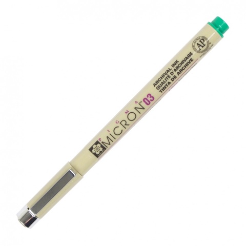 Bút kim SAKURA PIGMA MICRON màu xanh
