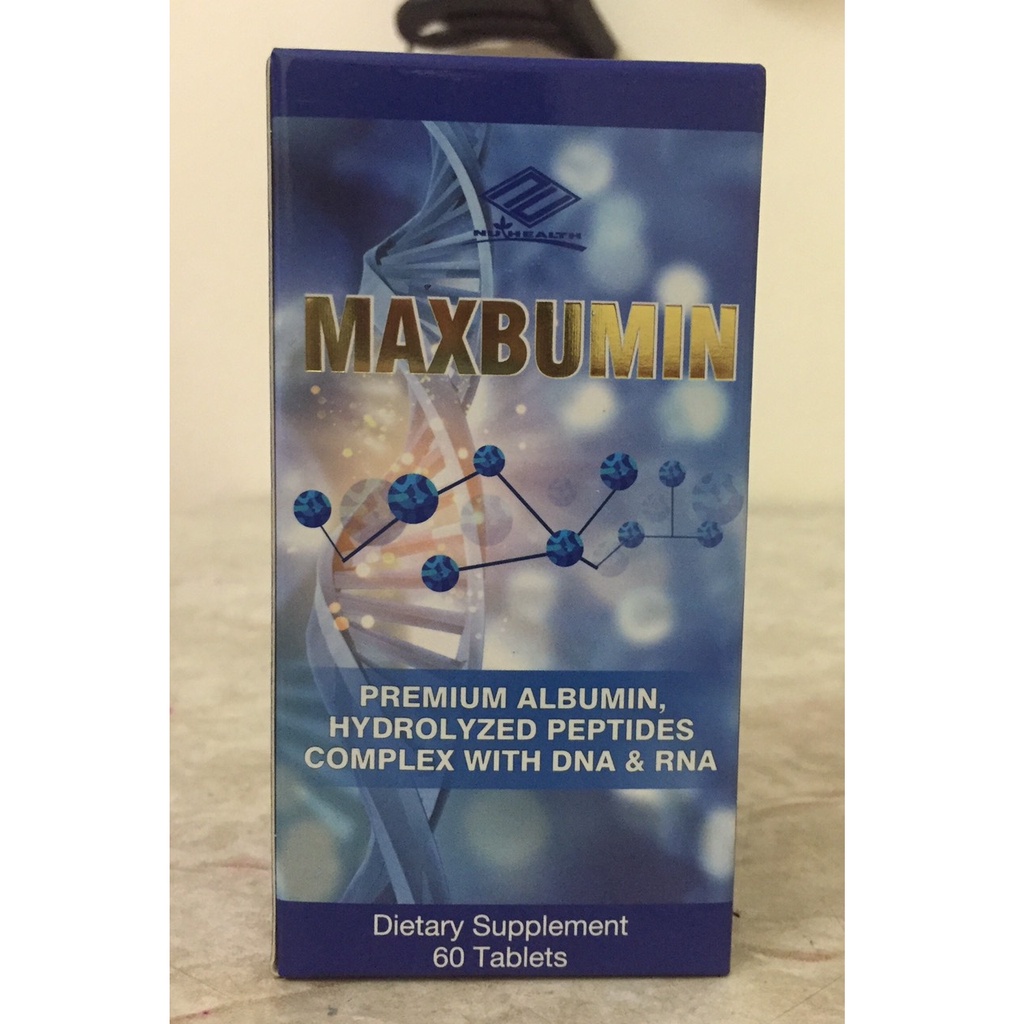 MAXBUMIN lọ 60 viên giúp tăng cường miễn dịch hàng nhập khẩu chính hãng của Mỹ