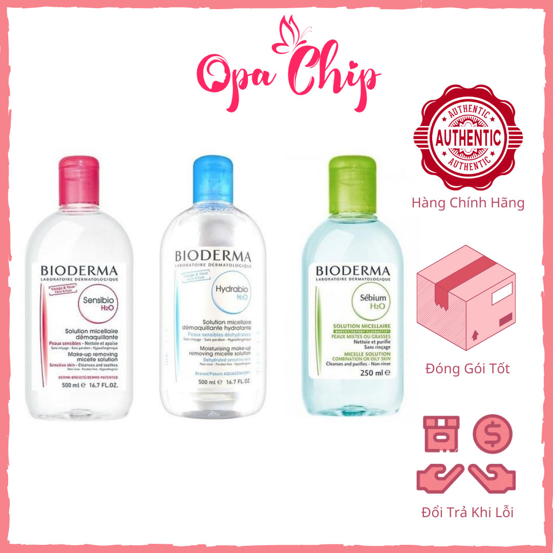 Nước Tẩy Trang Bioderma Chuẩn Auth