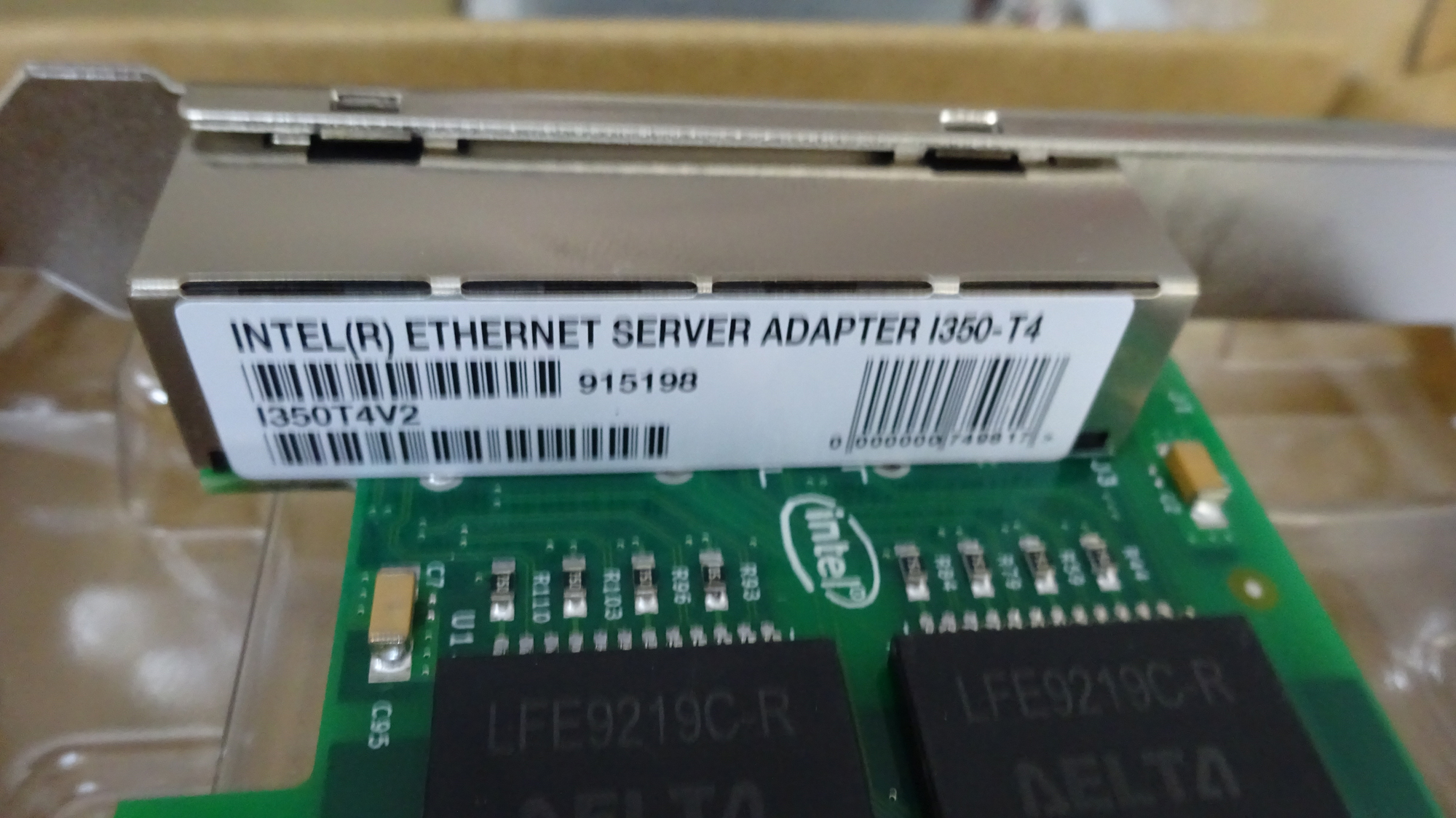 Card mạng Intel Ethernet Server Adapter I350-T4 V2 X4 I350T4V2 (0405)