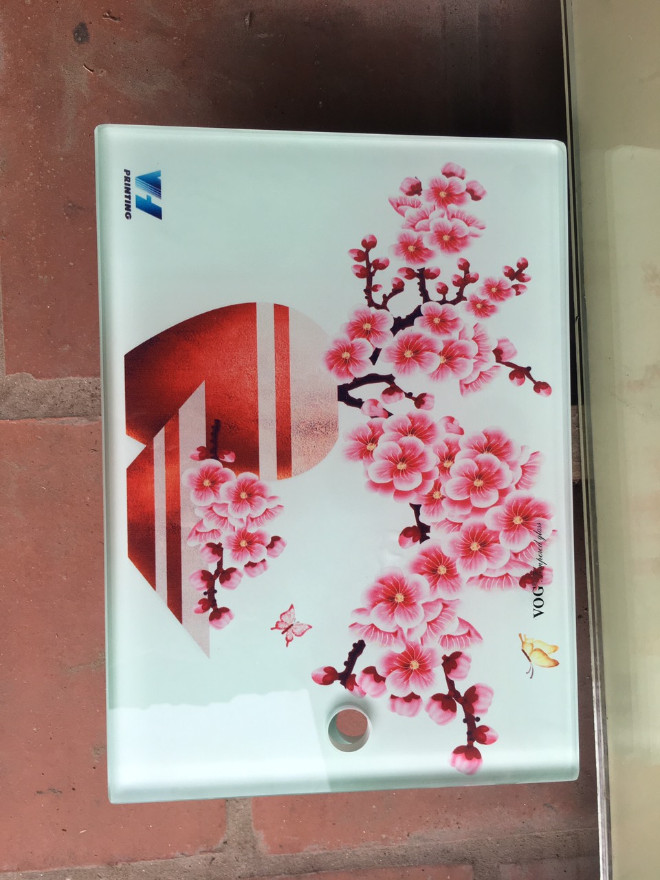Thớt kính cường lực 3D Vũ Hân (250x350x12mm) -VH2122