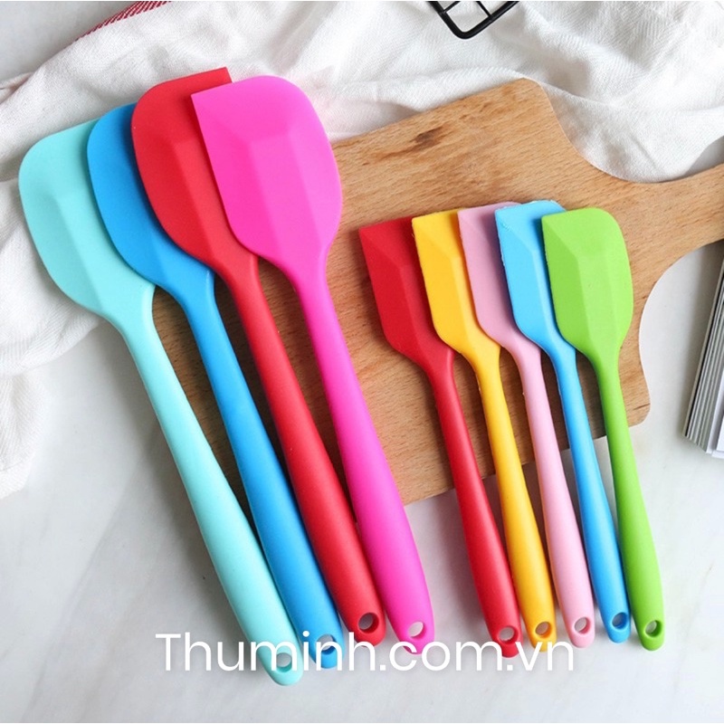 Phới Trộn Bột Làm Bánh Silicon, Cây Vét Spatula