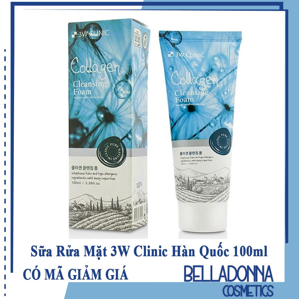 Sữa Rửa Mặt 3w Clinic Foam Cleansing 100ml