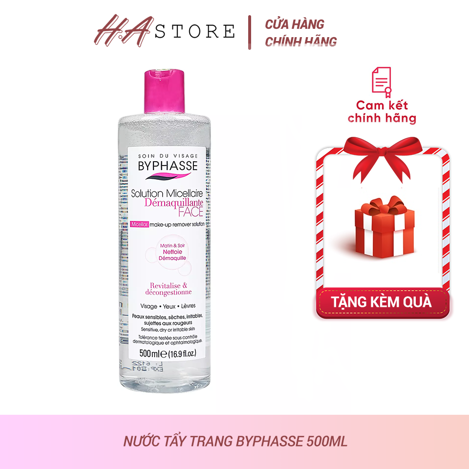 Nước Tẩy Trang Byphasse Làm Sạch Sâu 500ml