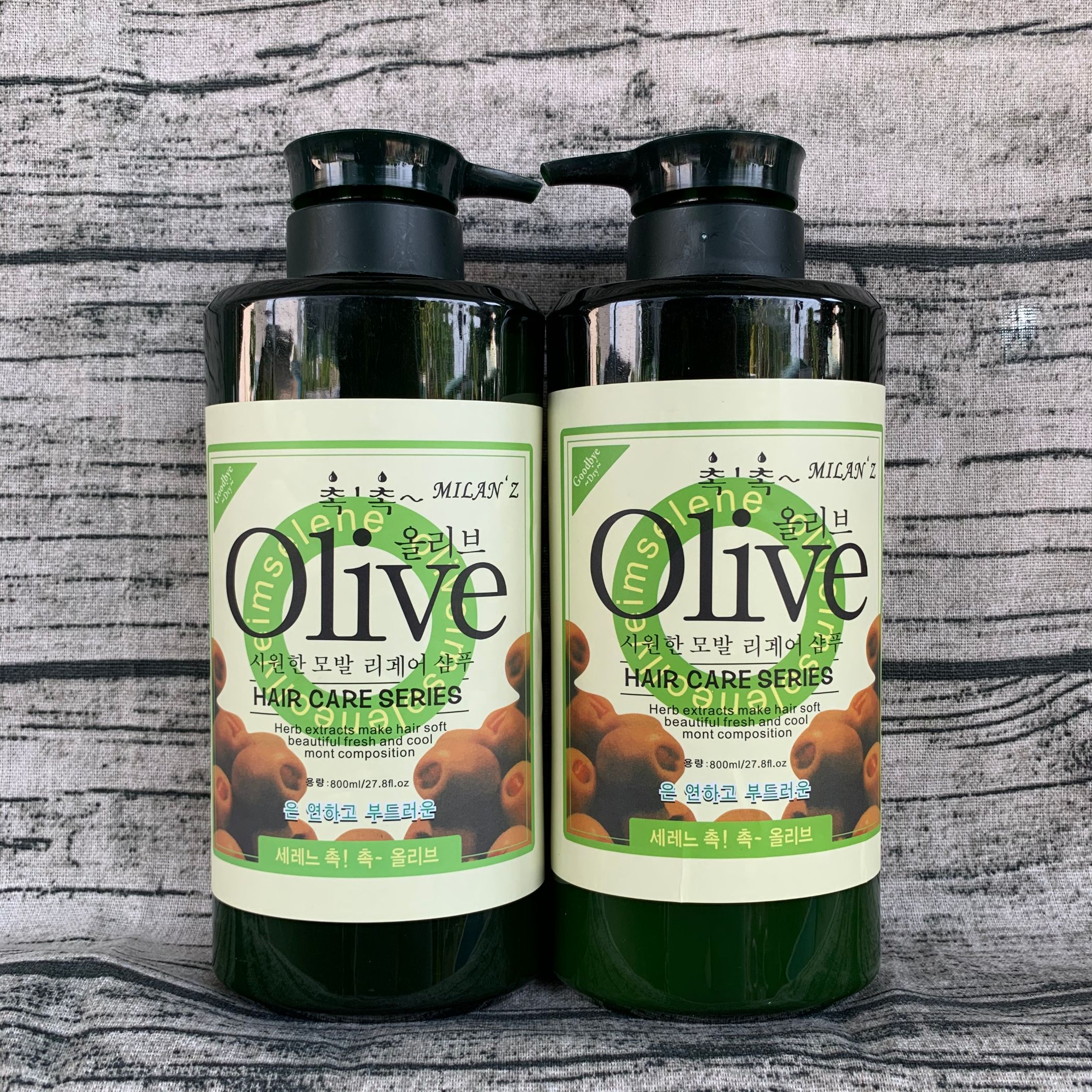 Combo dầu gội xã Oliu Hàn Quốc