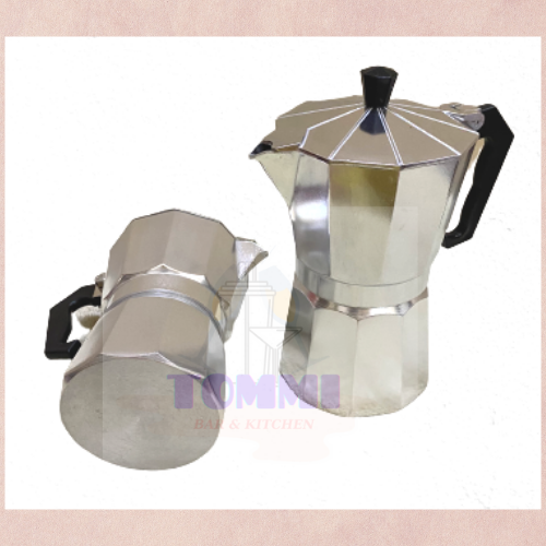 Ấm Pha Cà Phê Moka - Bình Pha Cà Phê Moka Kiểu Ý Pha Chế - Dụng Cụ Pha Chế
