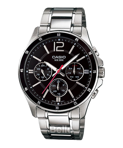 Đồng hồ Casio Nam MTP-1374D-1A chính hãng giá rẻ - Bảo hành 1 năm - Pin trọn đời