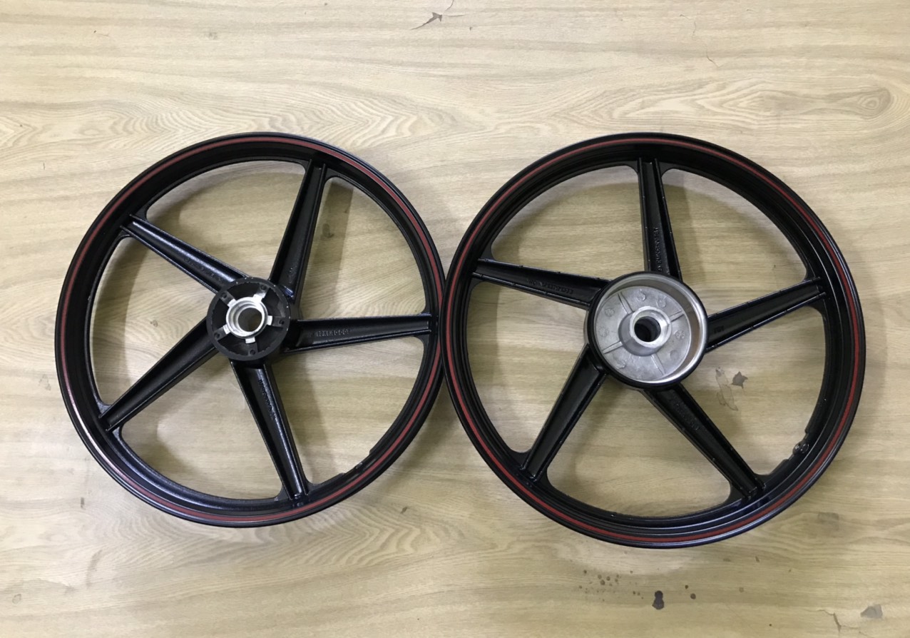 MÂM VÀNH ĐÚC 5 CÂY THẲNG ĐĨA 5 LỖ ZIN KHÔNG CHẾ CHÁO CHO WAVE ZX VÀ FUTURE I