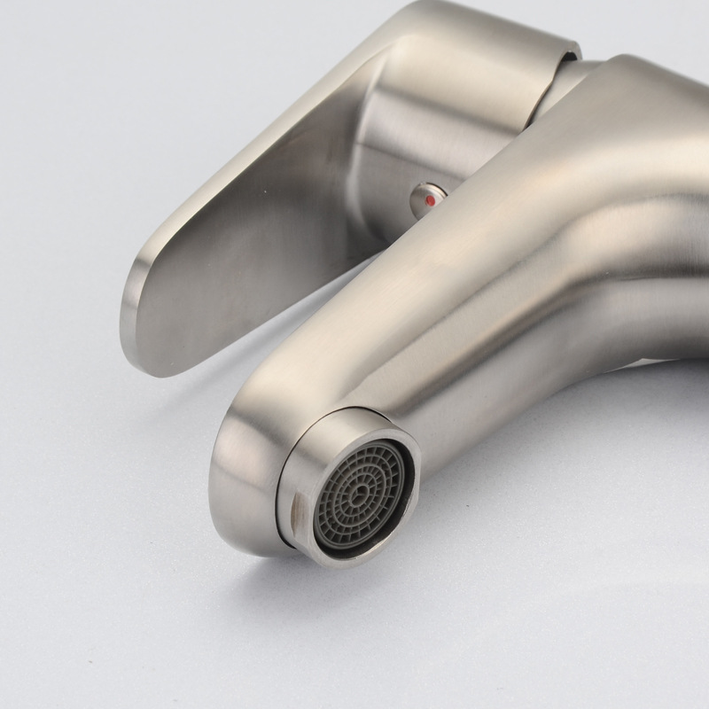 Vòi lavabo nóng lạnh inox 304
