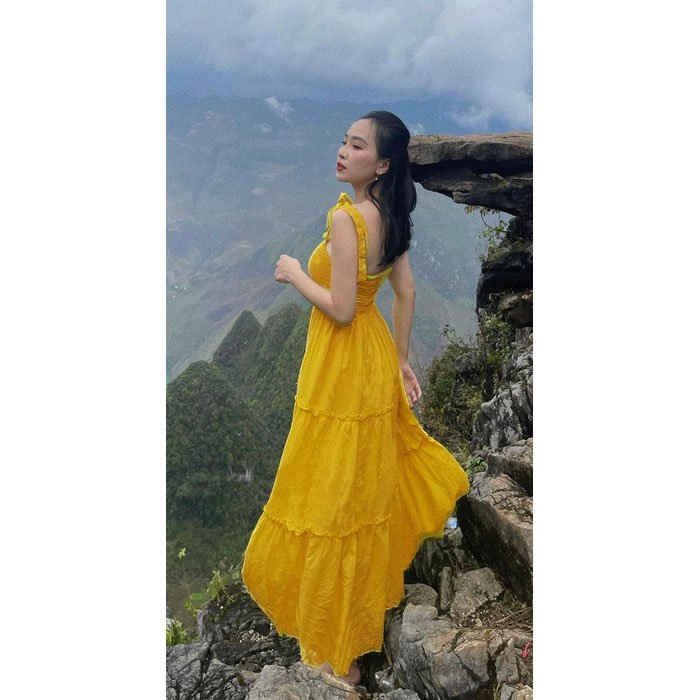 Đầm Maxy Hai Dây Xinh Xắn