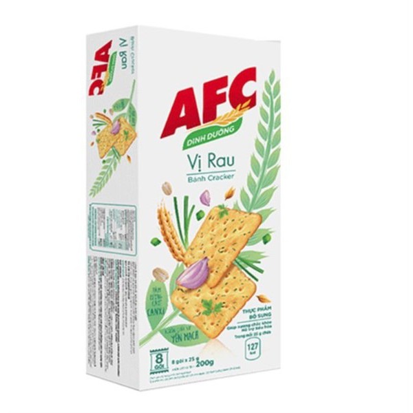 Afc Nutrition Vegetable Flavor Cracker (172g Box)