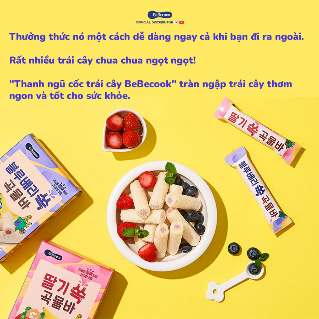 Bánh cuộn ngũ cốc Bebecook