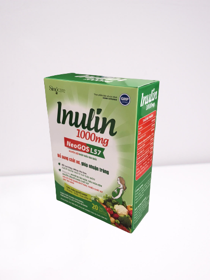Inulin - bổ sung chất xơ, giúp nhuận tràng (hộp 20 ống 10ml)