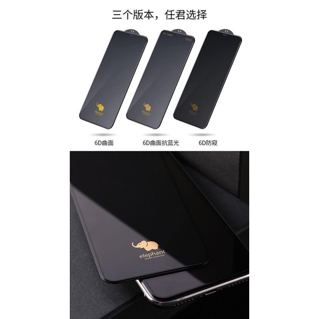 ♥️ Kính full màn WK ELEPHAN 6D cao cấp Ip11/ip11 pro/ Ip11 pro Max ♥️