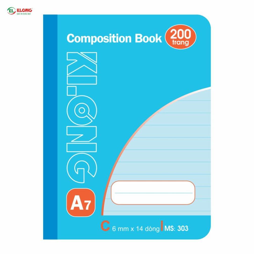 [Klong] Sổ may KLONG A7 200tr ; MS: 303