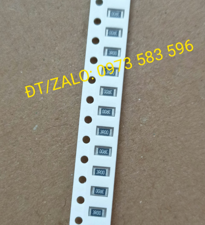 Điện Trở Dán 3R00 3Ω 1206 1/4W (100 con/Túi)