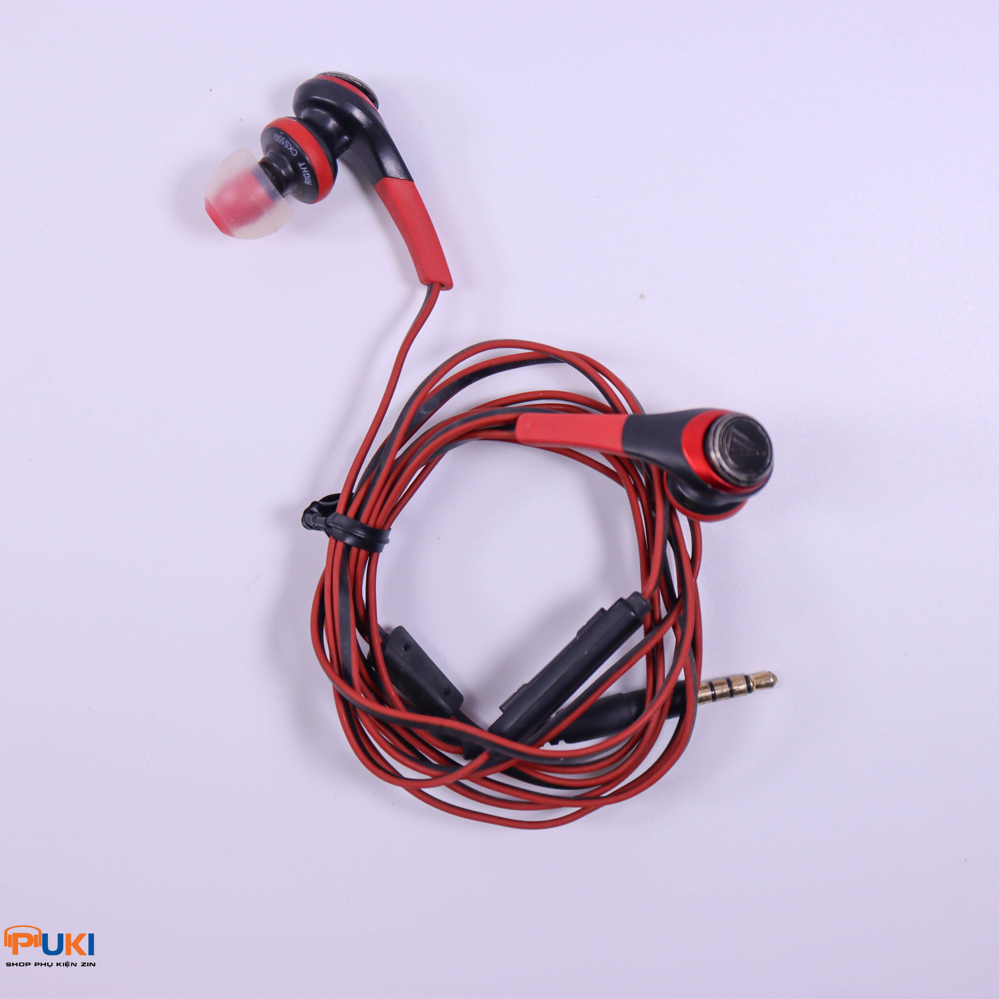 Tai nghe câm dây ath - ckr - kiểm âm/xả kho tai nghe có dây ath jack 3.5mm - 2nd - puki shop