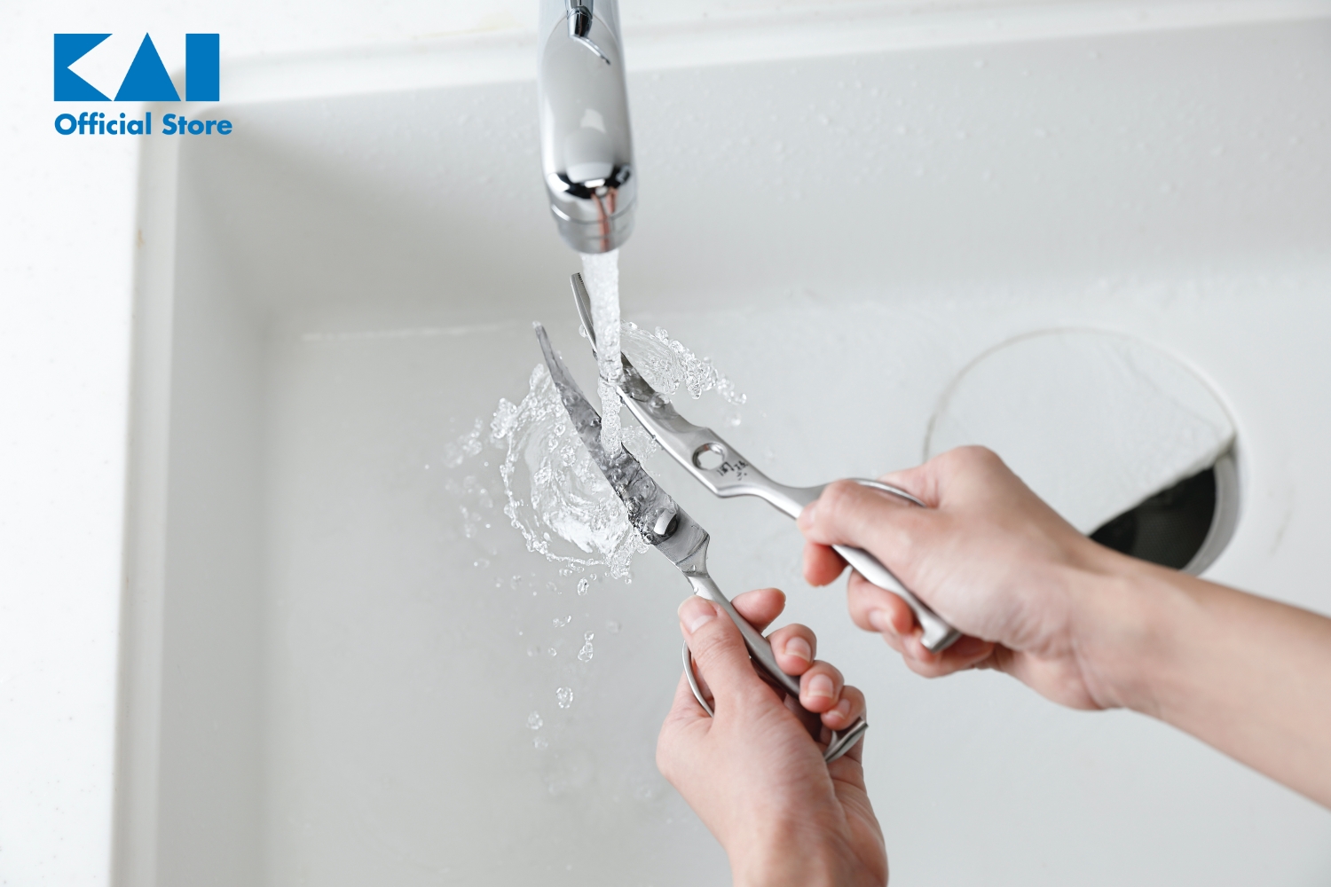 Kéo cắt gà cao cấp Nhật KAI lưỡi cong DH3346