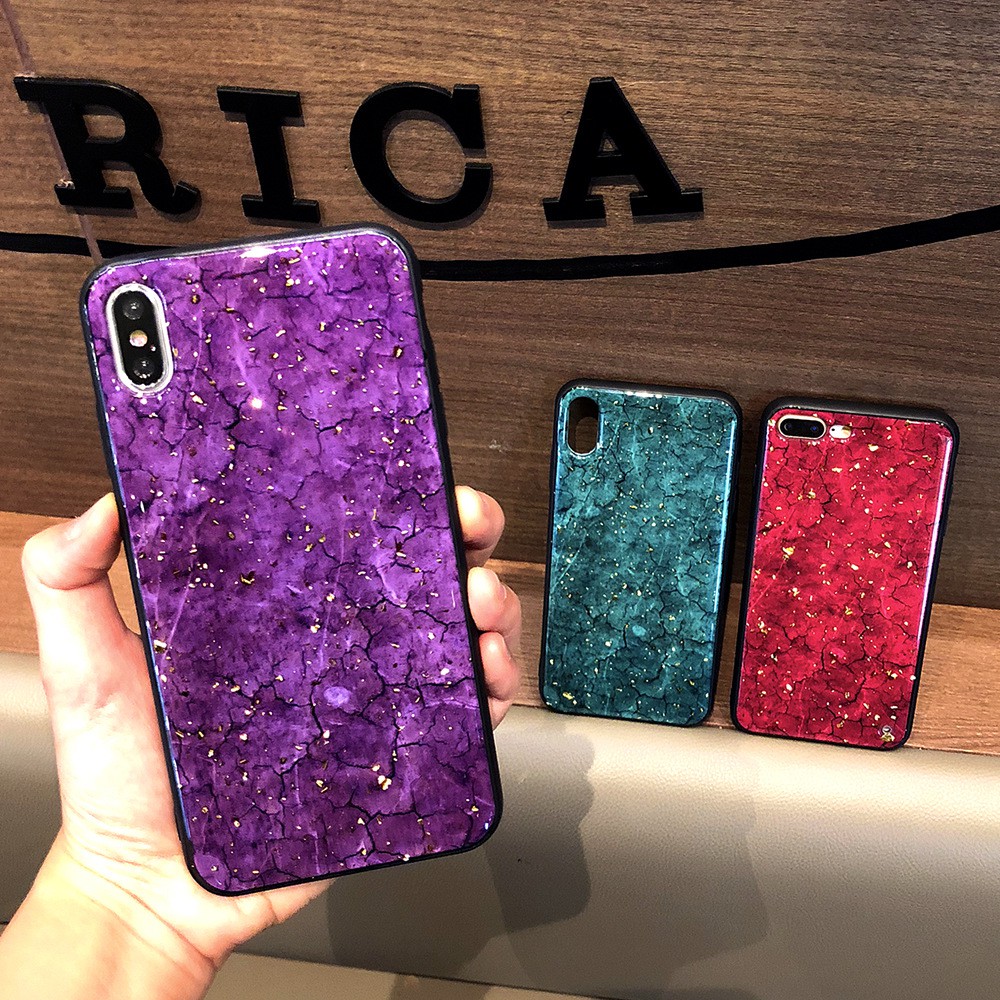 [ IPHONE ] Ốp Bóng Vân Đá