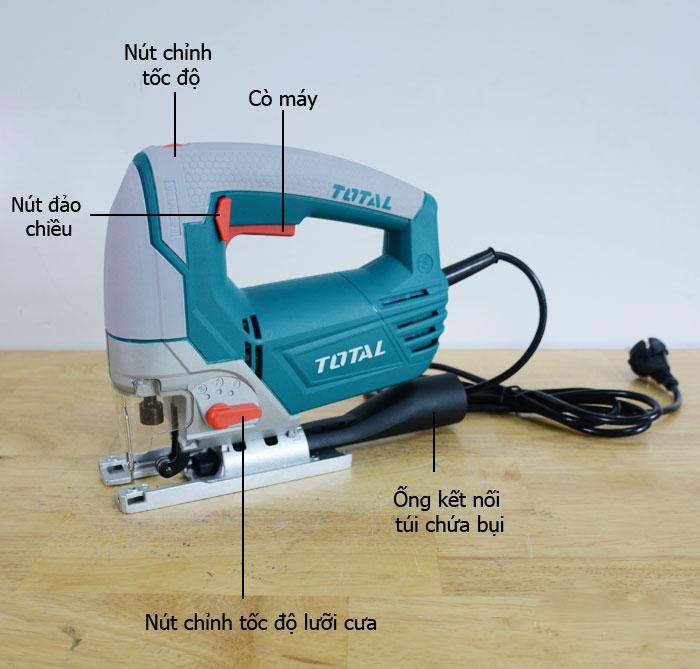 Máy cưa lọng Total TS2081006 800W