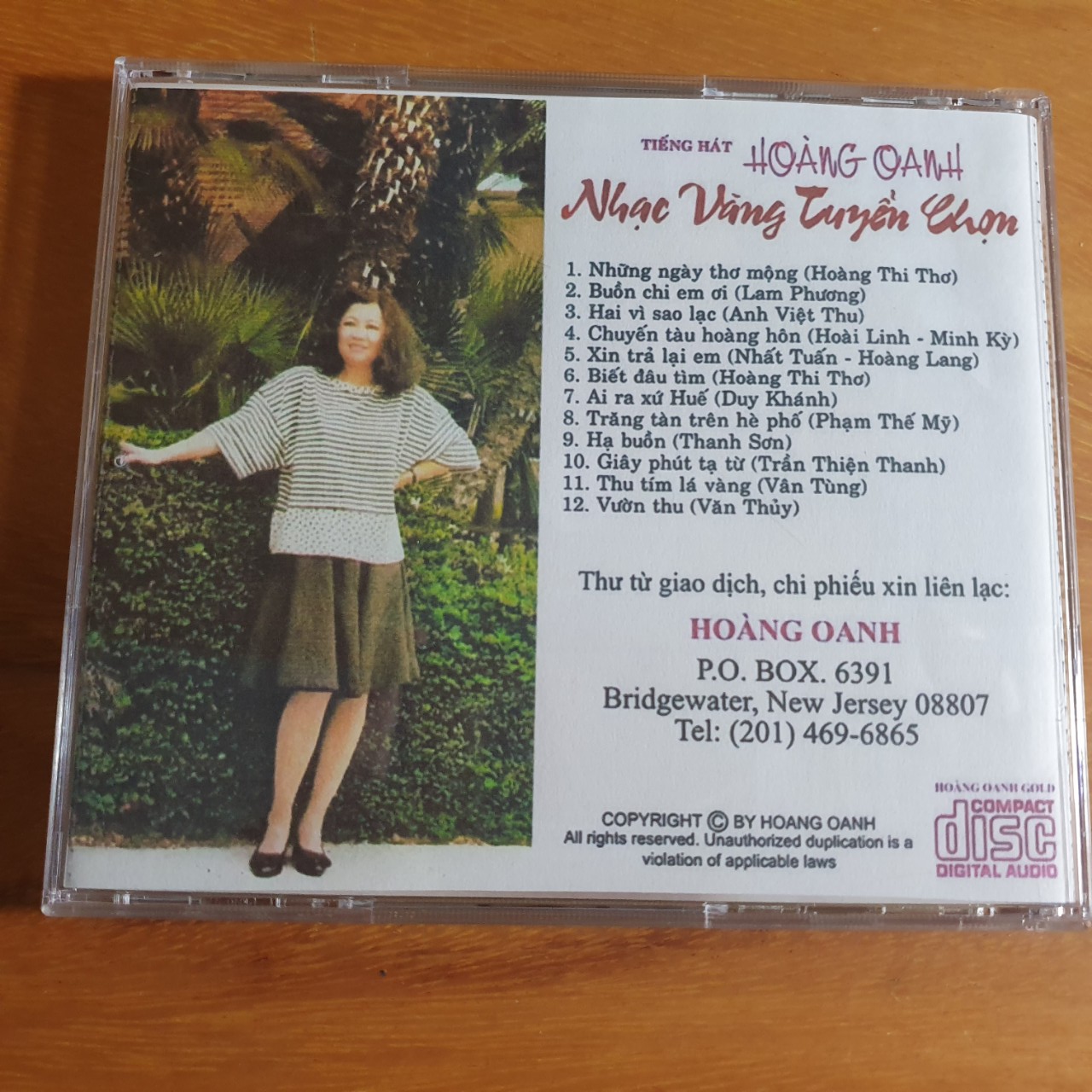 [MDCD] Bộ 3 Đĩa CD Hoàng Oanh Tuyển Chọn