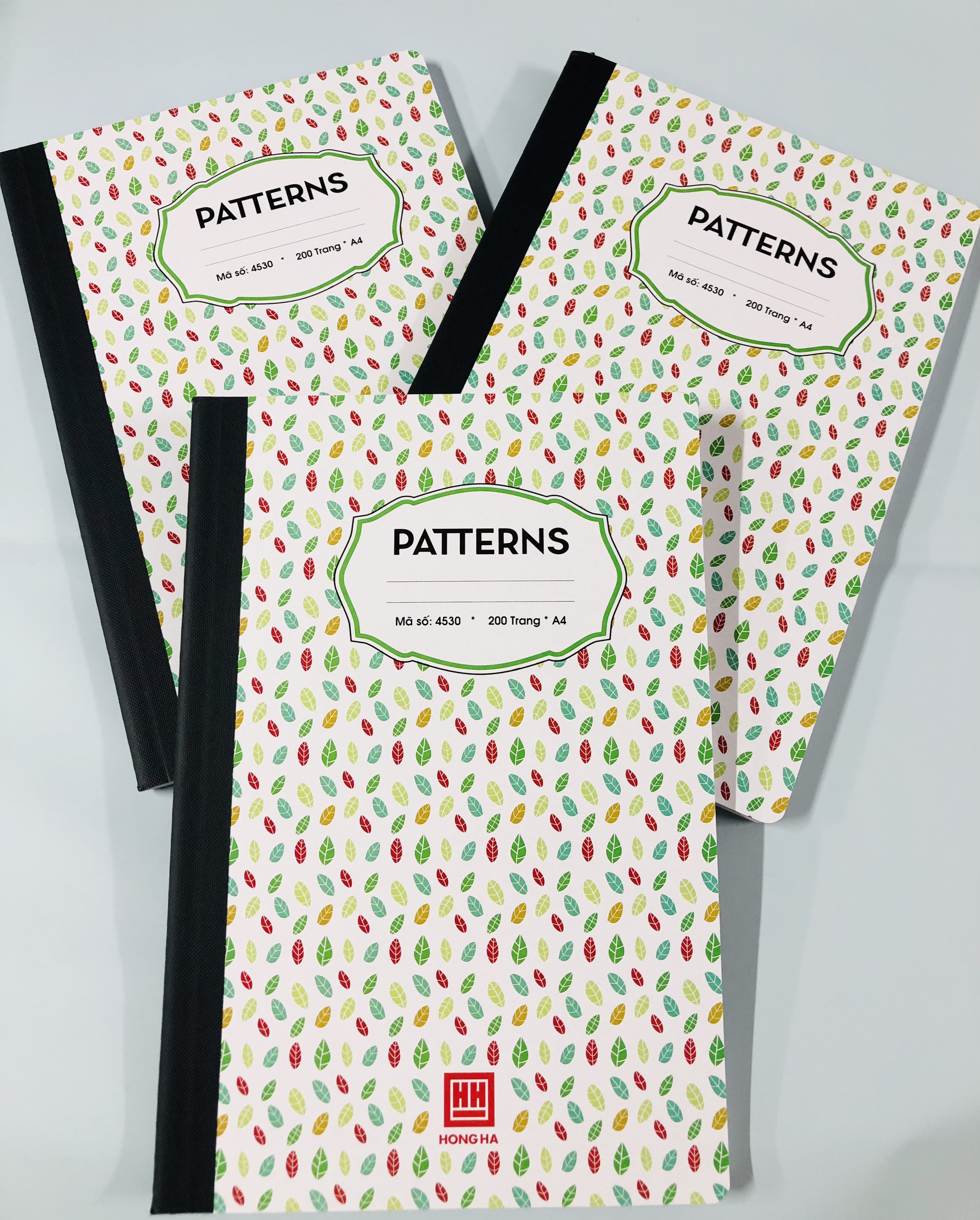Sổ Patterns 200T A4 Hồng Hà Dòng Kẻ Rõ Nét