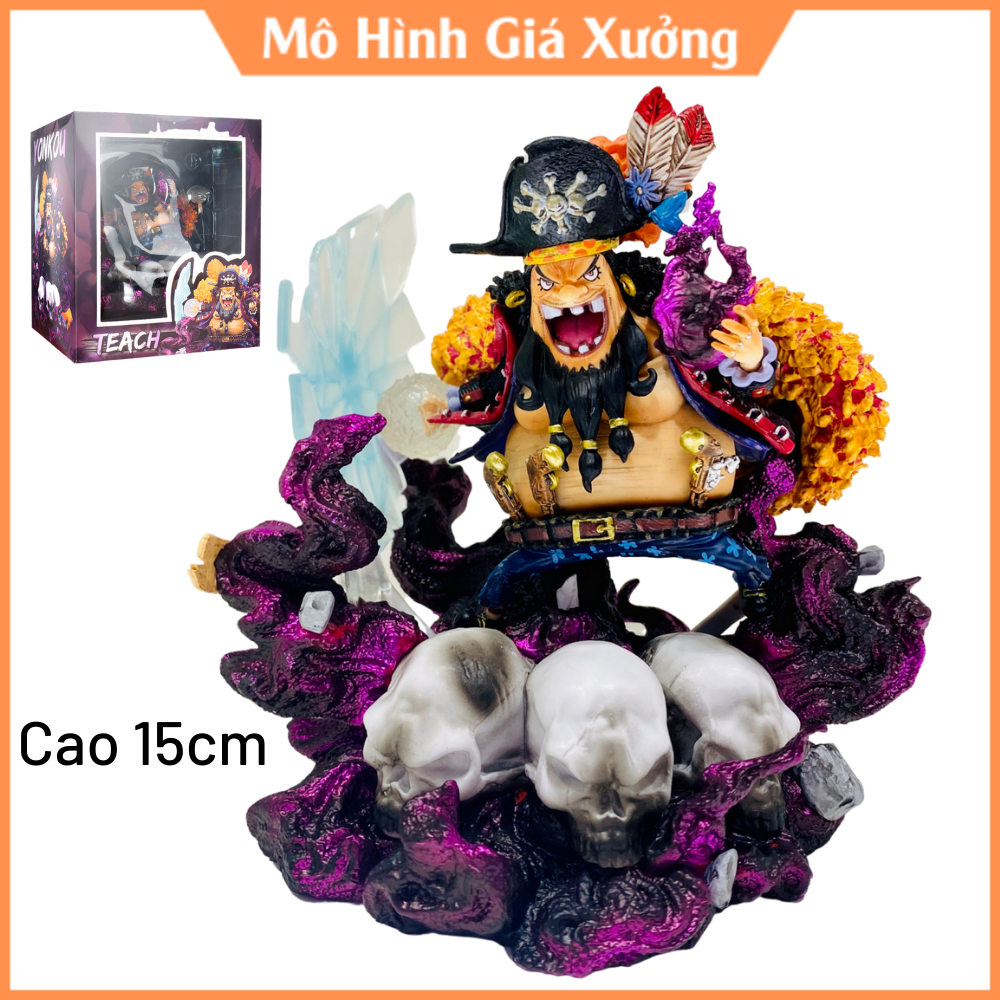 Mô hình tứ hoàng râu đen g5 marshal d. teach cao 15cm trạng thái chiến đấu - figure tượng one piece
