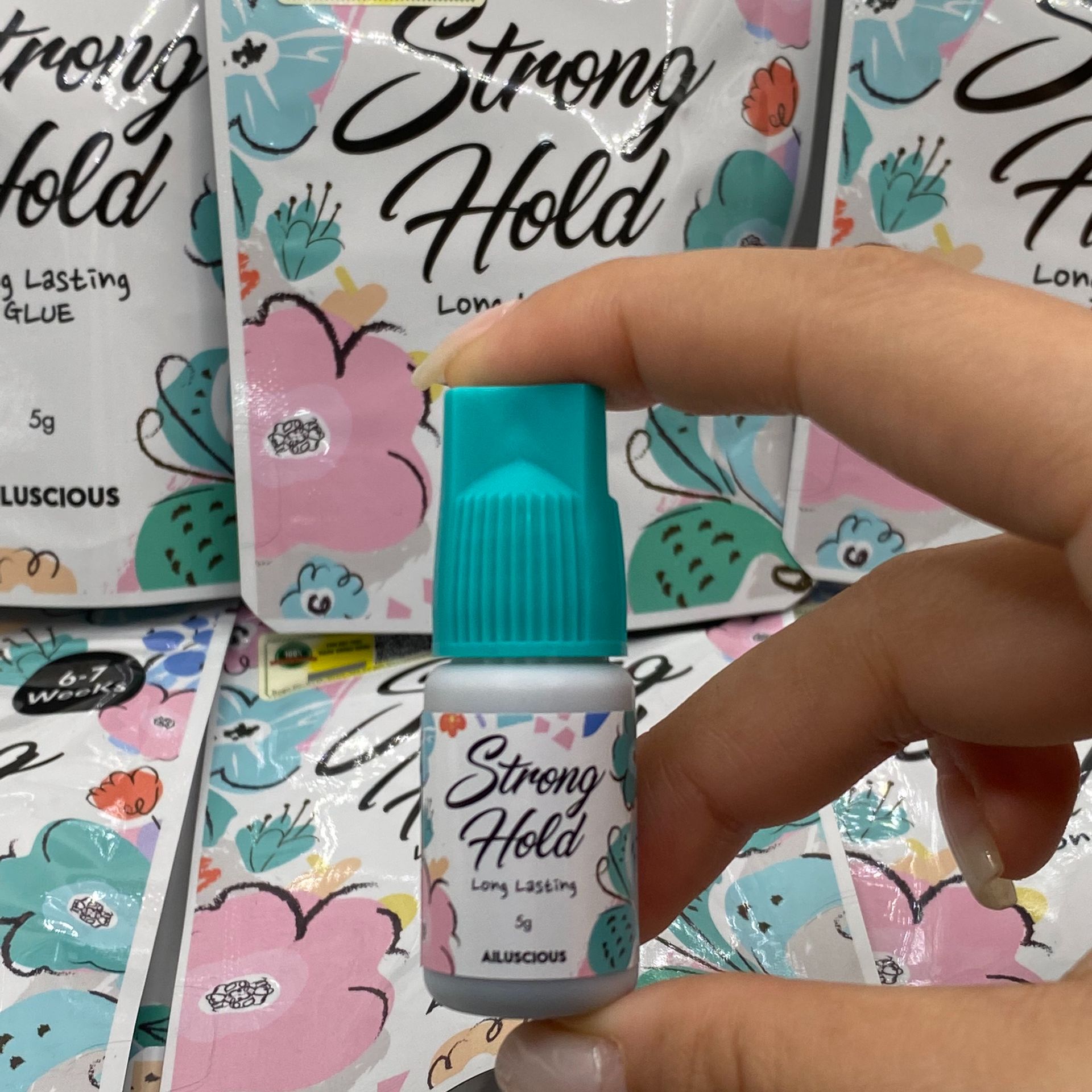 Keo nối mi strong 1-3s siêu bền_dụng cụ nối mi=