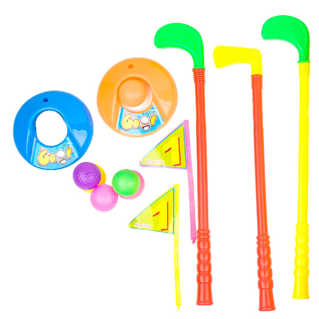 Đồ chơi đánh Golf có xe kéo dụng cụ HT987