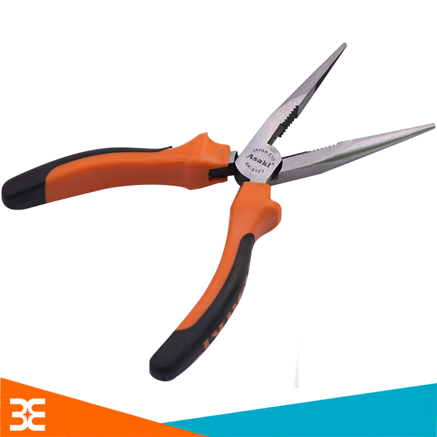 Kìm Mỏ Nhọn A saki 6/8 Inch Cao Cấp