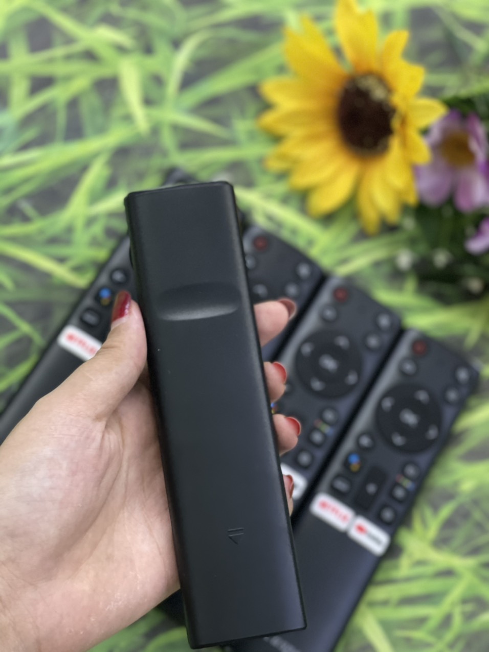 Remote tivi Casper giọng nói mẫu 02( bảo hành- tặng Pin)