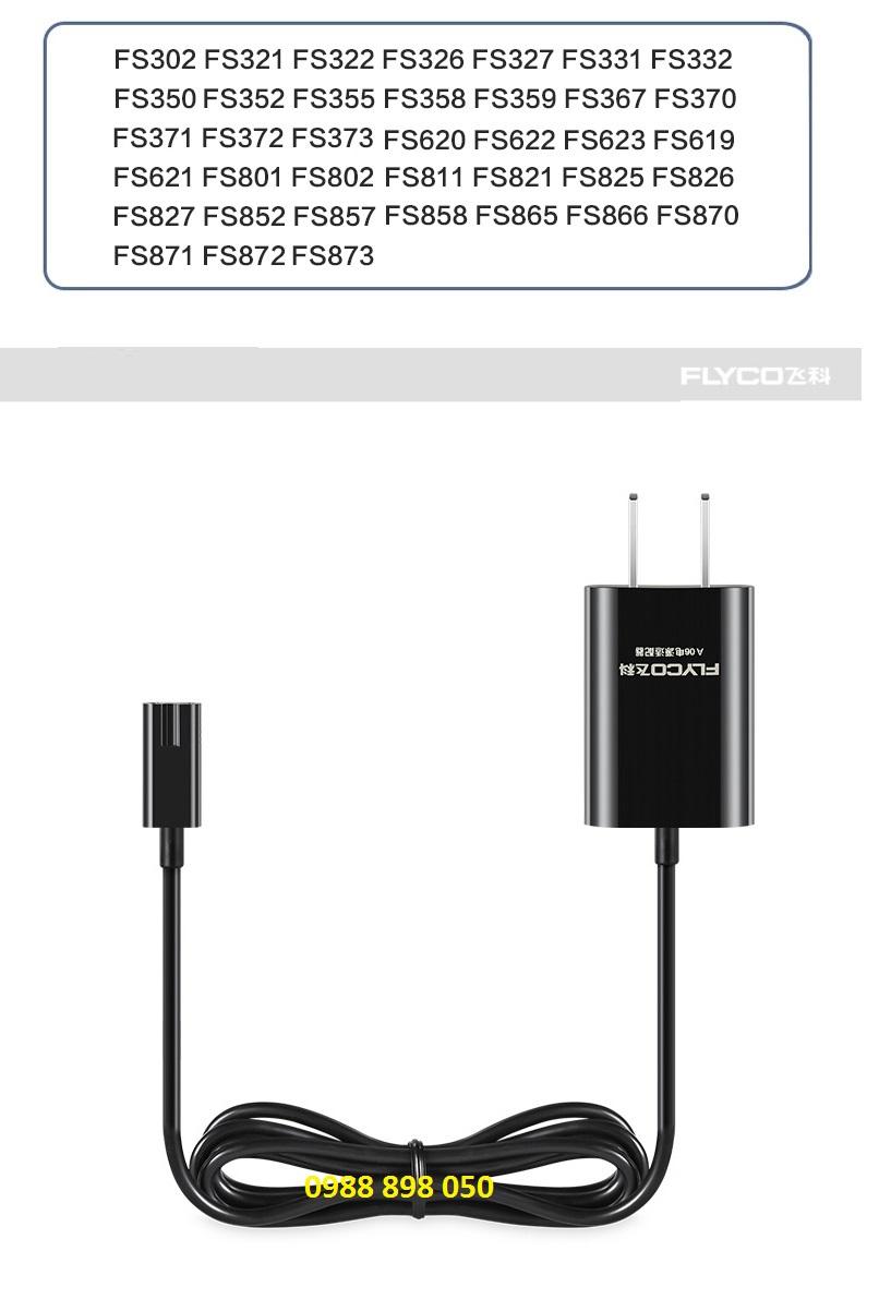 dây sạc máy cạo râu flyco 06