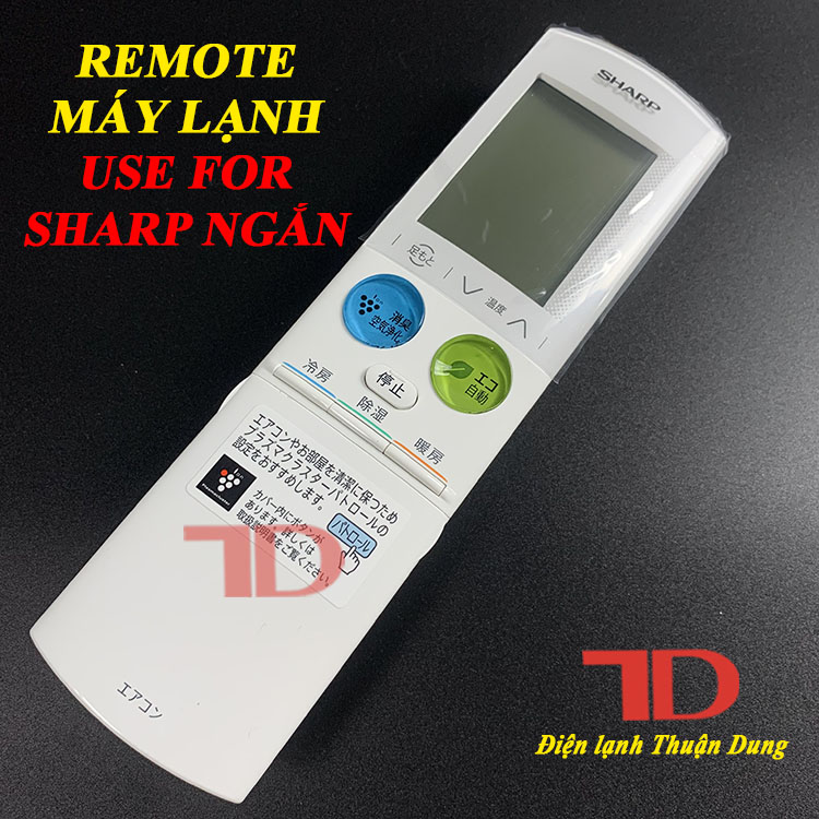 Remote máy lạnh dùng cho SHARP các loại