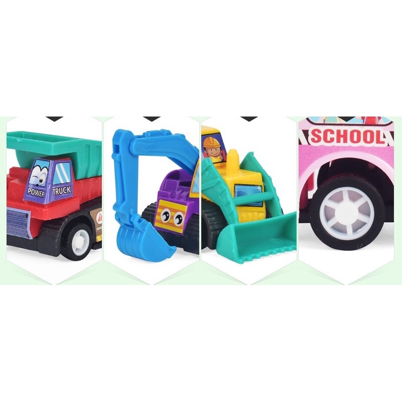 Set 6 oto đồ chơi cho bé