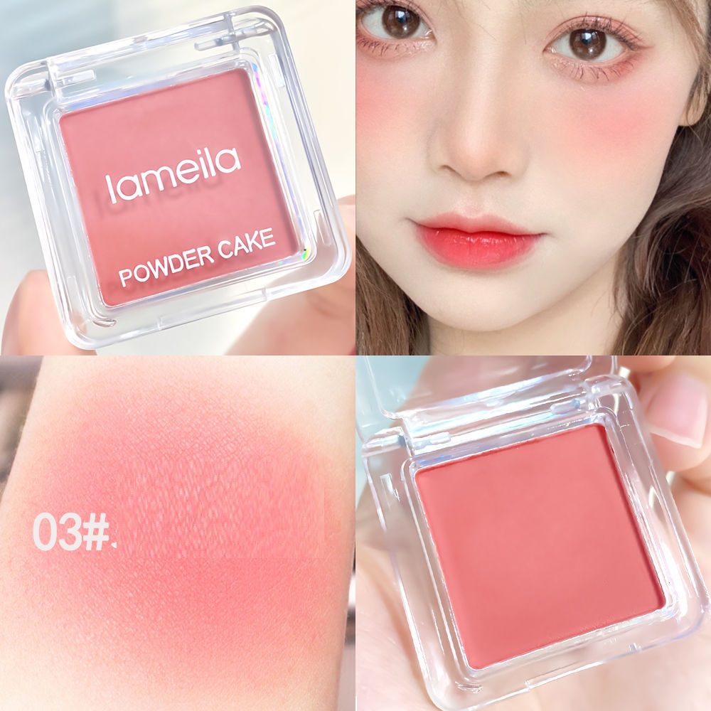 Phấn má powder cake nắp trong nhiều màu lameila phanmatrong1