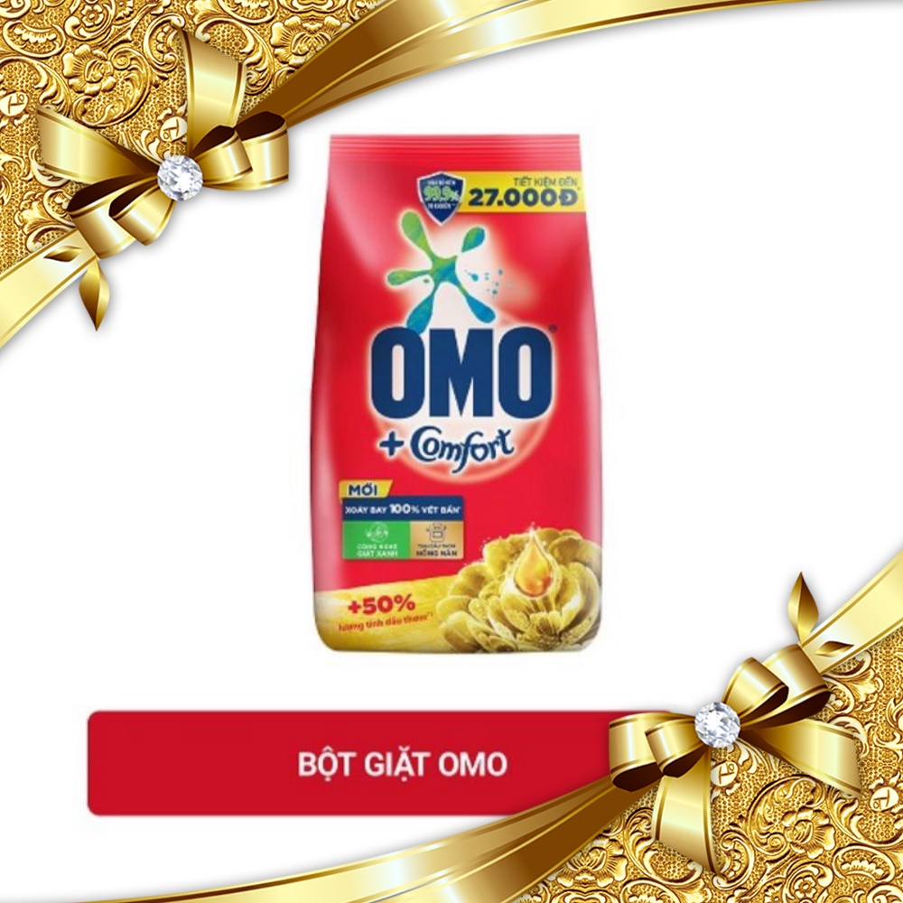 Bột giặt omo comfort 2.7kg
