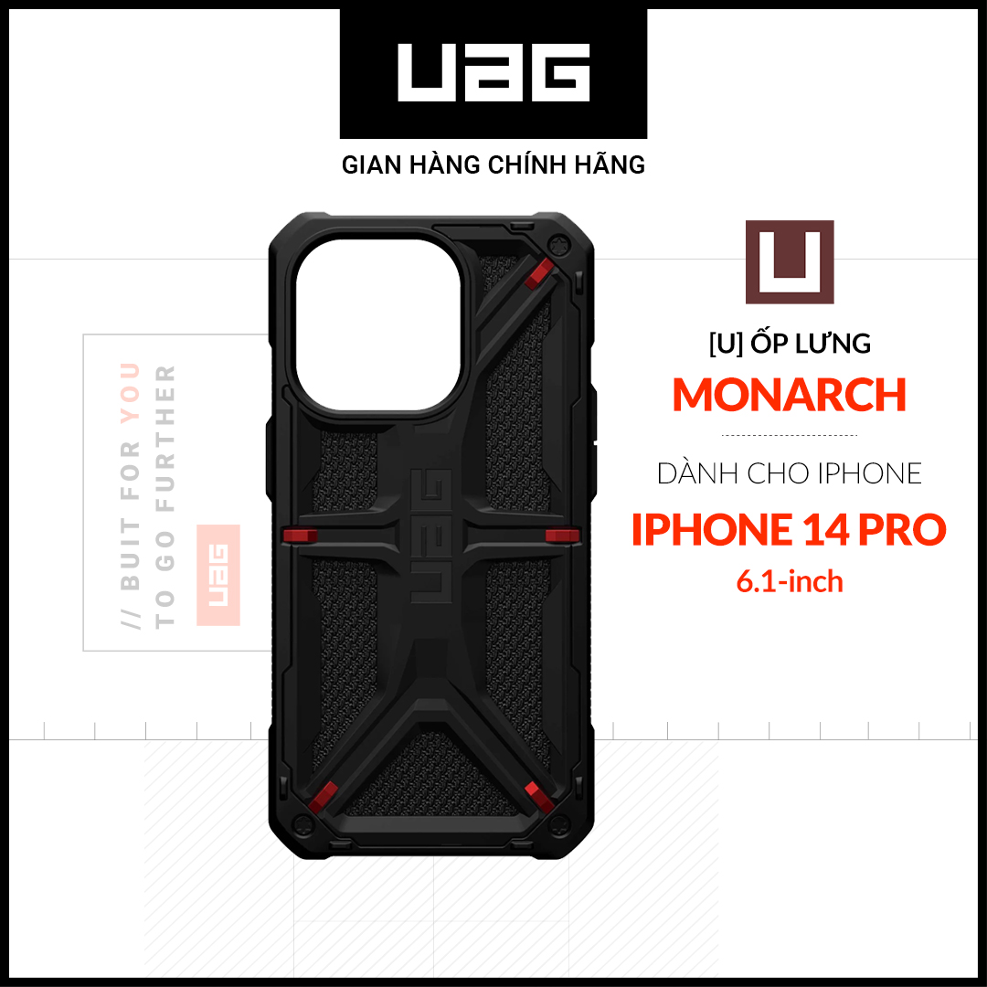 Ốp Lưng UAG MONARCH Cho iPhone 14 PRO [6.1 INCH]