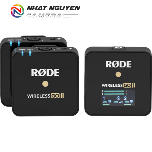 [Trả góp 0%]Micro Không Dây Rode Wireless GO II ( 2 phát + 1 nhận) - Bảo hành 12 tháng