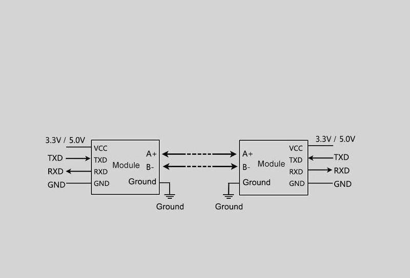 Mạch UART TTL to RS485 V2
